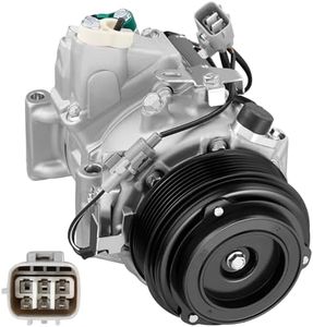 BDFHYK 158323 Air Conditioning A/C Compressor with Clutch Compatible with Toyota Highlander V6 3.5L 2008 2009 2010
