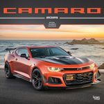 Camaro OFFICIAL | 2025 12 x 24 Inch Monthly Square Wall Calendar | BrownTrout | Chevrolet Motor Muscle Car