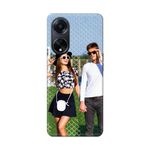 Print My Pic Back Cover for Oppo F23 5G | Customize Your Back Case with Own Photo, Selfie, Logo, Unique Design for Oppo F23 5G | Polycarbonate Hard Case for Oppo F23 5G