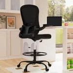 Drafting Chair, Tall Office Chair w