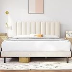 Molblly King Size Bed Frame Velvet 