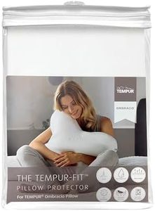 TEMPUR Pillowcase for Ombracio Sleeping Pillow, Stain Resistant and Thermo-regulating Cover, White