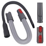 Wiseten Replacement Hose Connector for Dyson V15 V11 V10 V8 V7 Vacuum Cleaners with Flexible Connection Nozzle, Extension Hose and Adapter Accessories