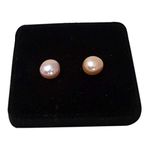 Sahiba Gems 4 Carat / 2 Pcs Natural Pearl Jewellery Making Pearl Beads in 6 mm Size for Making Earring/Pendant/Ring ~ Pack in 2 Pcs