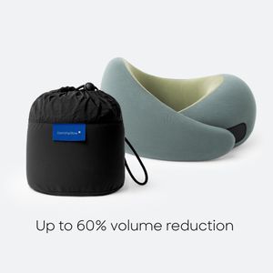 Ostrichpillow Go Travel Neck Pillow – Ergonomic Memory Foam Support
