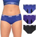 Bambody Leakproof Hipster, 5th Gen - Small, 3 Pack, Black - Dark Blue - Dark Purple