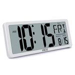 Wall Clock With Jumbo Lcds