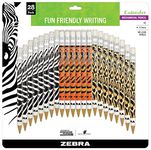 Zebra Pen Cadoozle Animals Mechanical Pencil, 0.9mm, Assorted, 28-Pack (51628)