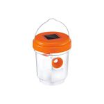 Wasp Trap Outdoor Hanging,1/2 Pack Wasp Trap,Yellow Jacket Trap,Carpenter Bee Traps for Outside, Reusable Hornet Trap,Bee Trap for Outdoors(1 Pack-Orange)