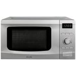 Abode 20L Digital Microwave 700W with 8 Auto Cook Menus in Silver, 5 Power Levels & Timer, Button & Dial Control, Defrost Function, AMD2002S (Silver) (Silver, Digital)