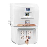 KENT Grand Star RO Water Purifier | RO+UV+UF+Alkaline+Copper+TDS Control+UV LED Tank | .0001 Micron RO Membrane | Auto Flush Feature | 9L Tank | 20 LPH | Ideal for Borewell/Tanker/Municipal Water