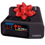 Uniden R7 EXTREME LONG RANGE Laser/Radar Detector, Built-in GPS, Real-Time Alerts, Dual-Antennas Front & Rear w/Directional Arrows, Voice Alerts, Red Light and Speed Camera Alerts