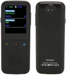 Language Translator Device, Portable Two Way Instant Translator, 112 Languages Offline Real Time Smart Voice Translator with 2.4inch Touch Screen for Travel Business (Black)