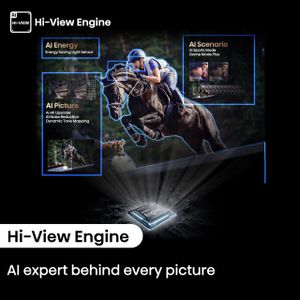 Hisense 55" 4K QLED Smart TV – Ultra HD HDR Display