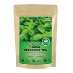 FullChea- Spearmint Tea Bags, 40 Teabags - Premium Spearmint Leaves - Non-GMO - Caffeine-free