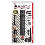 Maglite Men's MAG-TAC LED Crowned Bezel Blisterpack Flashlight-Black