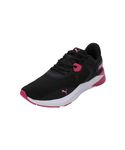 Puma Unisex Adults Disperse Xt 3 Road Running Shoes, Puma Black-Fast Pink-Garnet Rose-Puma White, 8 UK