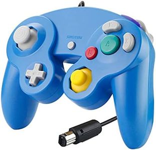 SONVIEE Manette Filaire pour Game Cube,Contrôleur NGC Manette de Game Cube Classique GC Game Cube NGC Compatible avec Game Cube Wii U Switch PC Super Smash Bros