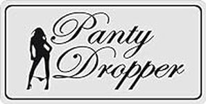 Panty Dropper Photo License Plate