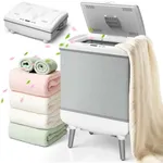 AGLUCKY Foldable Towel Dryer,35L Large Cap. with PTC Heating, Aromatherapy & Heat/Delay Timer, Fits Up to Three 45"X70" Oversized Towels, ETL Certified Towel Warmers, Bath Towel Warmer for Home Spa