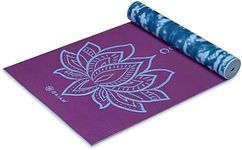 Gaiam Yoga Mat Premium Print Revers