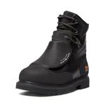 Timberland PRO Men's External Met Guard 8 Inch Steel Safety Toe Waterproof Industrial Work Boot, Black-2024 New, 10.5