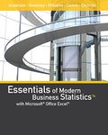 Essentials of Modern Business Statistics with Microsoft® Office Excel® (Book Only)