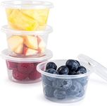 Caterserve Plastic Containers with Lids - Leakproof Meal Prep Containers for Food Storage (4oz-50s)