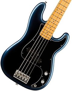Fender American Professional II 5-String Precision Bass, Dark Night, Maple Fingerboard