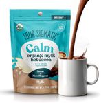 Four Sigmatic Calm Mushroom Cocoa Mix | Organic Mylk Hot Cocoa Mix with Reishi Mushroom | Vegan, Dairy Free | 15 Servings