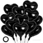 12 Pcs Heart Balloons,18 inch Heart