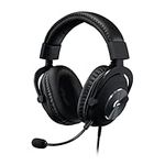 Logitech G PRO X Gaming-Headset, Over-Ear Headphones with Blue VO!CE Mic, DTS Headphone:X 7.1, 50mm PRO-G Drivers, 7.1 Surround Sound for esports Gaming, PC/PS/Xbox/Nintendo Switch - Black