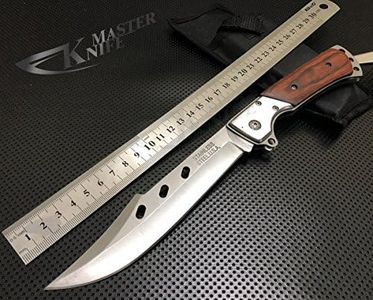 Stainless Steel Camping Knife Extended Length Large