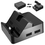 Switch Dock, Docking Station for Nintendo Switch/Switch OLED Charger, Portable Charging Stand Switch TV Dock Support 4K/ 1080P HD TV Adapter Compatible with HD, USB 3.0 Port,Type-C