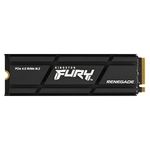 Kingston FURY Renegade 2000G PCIe 4.0 NVMe SSD W/ HEATSINK For gamers, enthusiasts and high-power users - SFYRDK/2000G