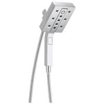 Delta Faucet 4-Spray Setting In2ition 2-in-1 Showerhead with Handshower I Overhead and Handheld Shower I H2Okinetic Shower head for Bathroom with Hose I 10 Year Warranty I Lumicoat Chrome - 58473-PR