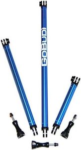 GoBUDi Extension Pole Set Compatible with All GoPro Hero Cameras, Includes Bolts (3 Fixed Set)