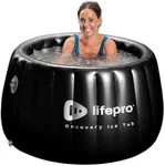 Lifepro Portable Ice Bath Tub for Athletes - Self-Inflatable Ice Bath Tub for Adults- Foldable Ice Pod Cold Plunge Tub for Outdoor Ice Bath - Durable Ice Plunge Tub for Ice Baths at Home