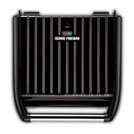 George Foreman 23758034001 25052 Steel Entertaining Grill, Black