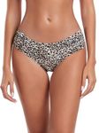 Ocean Blues Women's Leopard Mid-Waist Bikini Bottom Full Coverage Swim Bottom Size Large