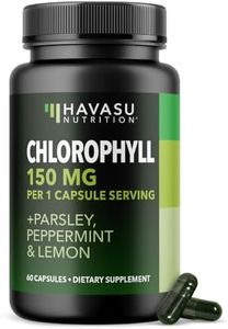 Chlorophyll Pills for Internal Cleanse & Balance, 60 Count, Internal Detox