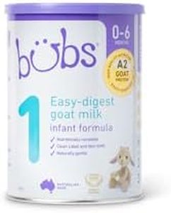 Bubs Goat Milk Infant Formula Stage 1, Baby 0-6 Months, Proudly Australian Made with Goat Milk, 400g