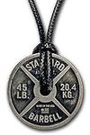 Workout Necklace For Men – Weight P