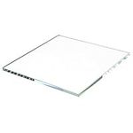 CleverDelights 4" Square Glass Tile