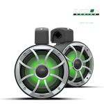 wet sounds | Recon 6 POD-B | 6.5" Black Coaxial Tower Speaker for Tube Diameter Up to 2" or Surface Mount