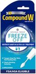 Compound W Freeze Off Wart Removal System - Effectively Removes Warts in As Few As One Treatment - 8 Disposable Applicators