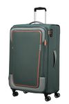 American Tourister PULSONIC, Green (Dark Forest), 68, Spinner M (68cm - 74L)