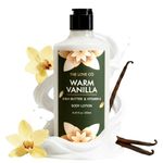 The Love Co Warm Vanilla Body Lotion for Women 250ml | Vanilla Fragrance Body Lotion | Deep Moisturizing, Non-Sticky & Fast Absorbing Formula | Soft Smooth Skin | Luxury Body Care Gift