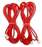 Elite Double Dutch Jump Ropes Red