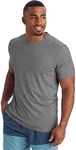 Champion C9 Men's Short Sleeve Tech Tee, Ebony Heather, M